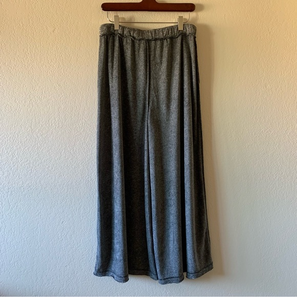 Free People Make It Maxi Wide Leg Terry Lounge Pants Gray  Size XS - Picture 12 of 16